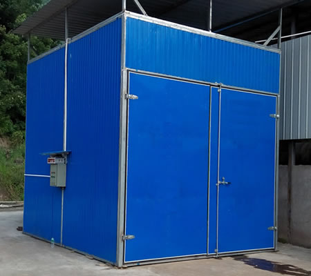 電加熱木材烘干房，簡易木材烘干房，木材干燥設(shè)備-河南中森智能